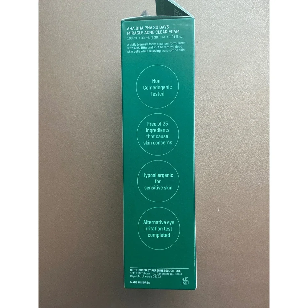 Some By Mi AHA BHA PHA 30 Days Miracle Acne Clear Foam Set 100ml + 30ml Korean